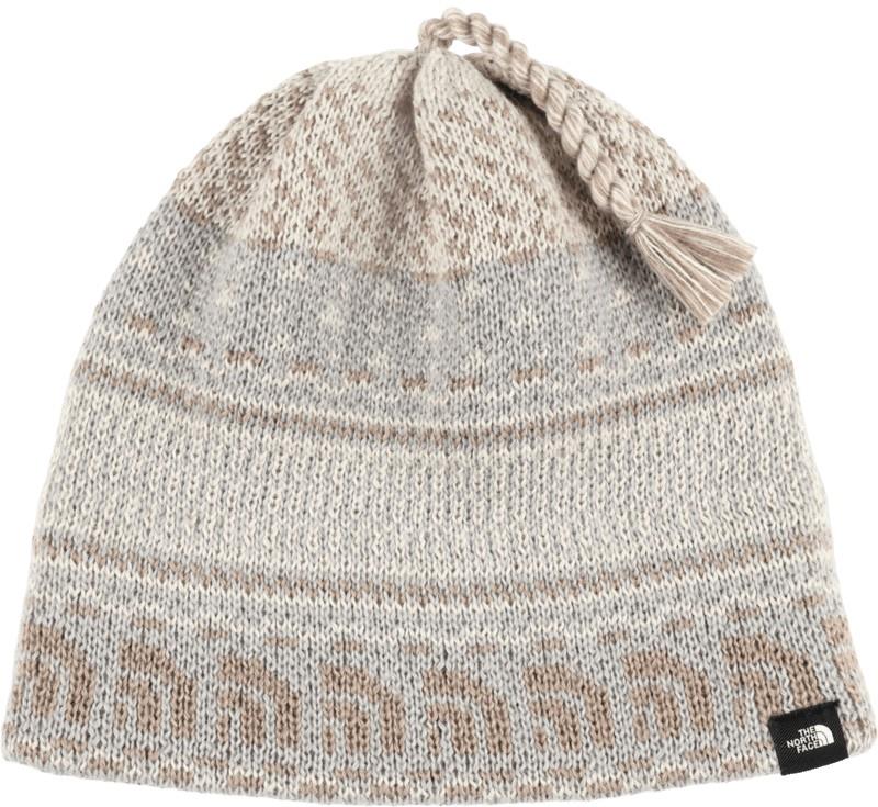 Cabin Ski Tuke - stone slab jacquard / tassel 1