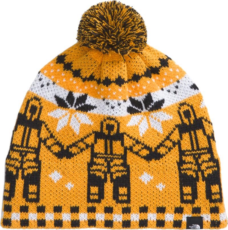 Cabin Ski Tuke - summit gold him suit jacquard / pom 1
