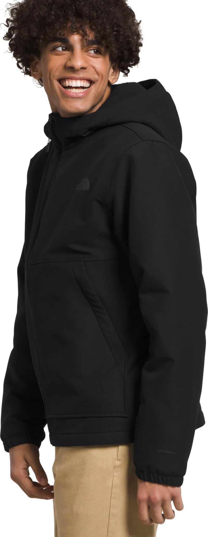 Camden Thermal Hoodie - Mens - tnf black heather 1