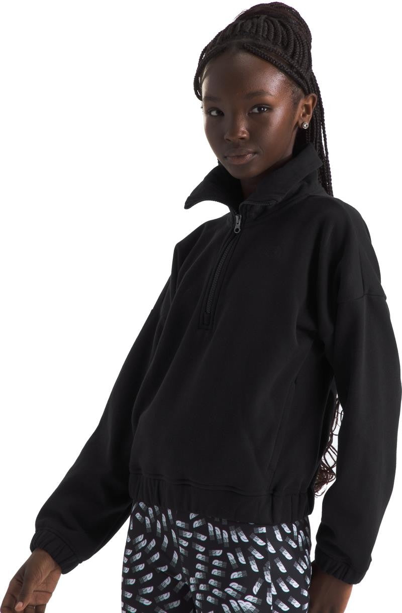 Camp Fleece 1/4 Zip - Girls - tnf black 1