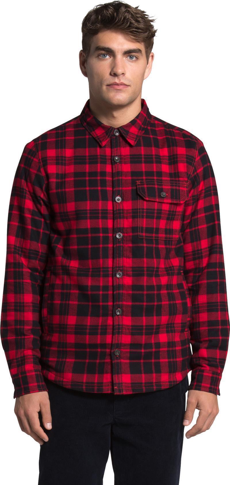Campshire Shirt - Mens - TNF Red Heritage Medium Two Color Plaid 1