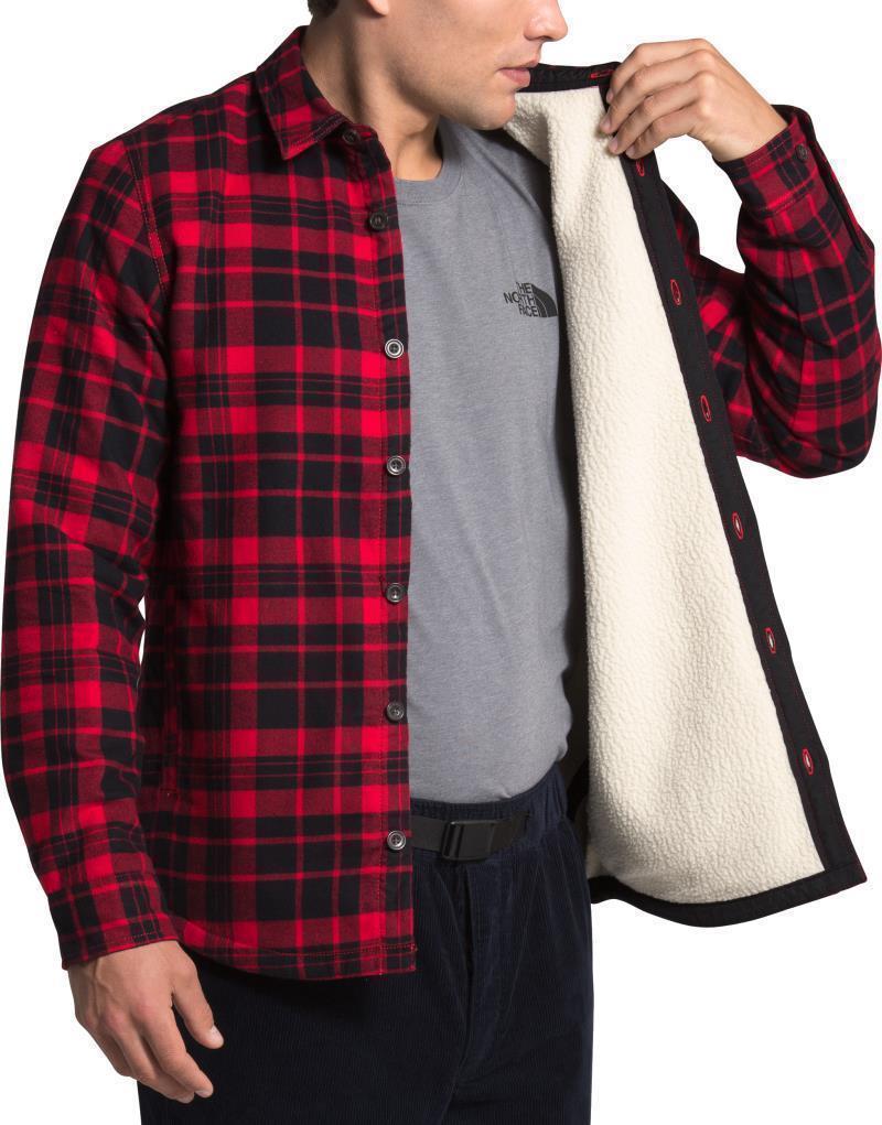 Campshire Shirt - Mens - TNF Red Heritage Medium Two Color Plaid 4