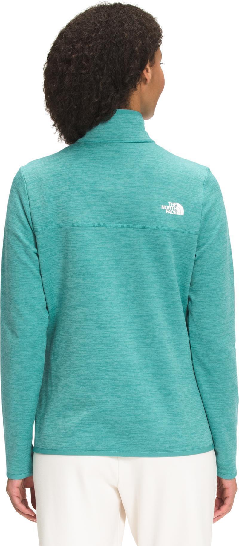 Canyonlands 1/4 Zip - Womens - Porcelain Green Heather 3