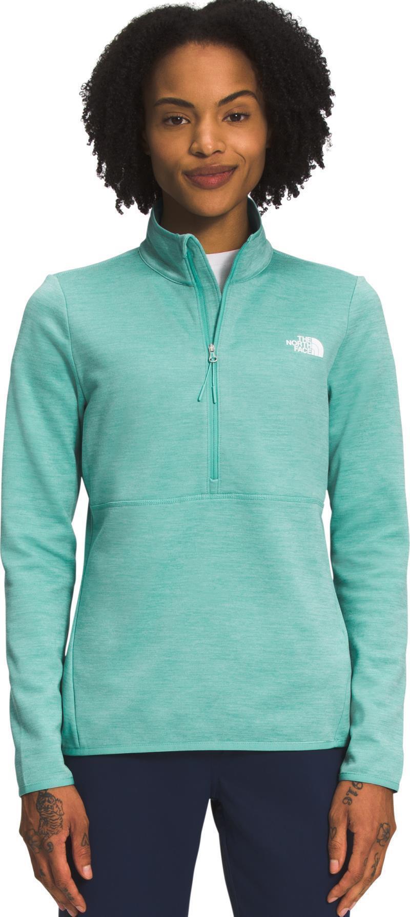 Canyonlands 1/4 Zip - Womens - Wasabi Heather 1