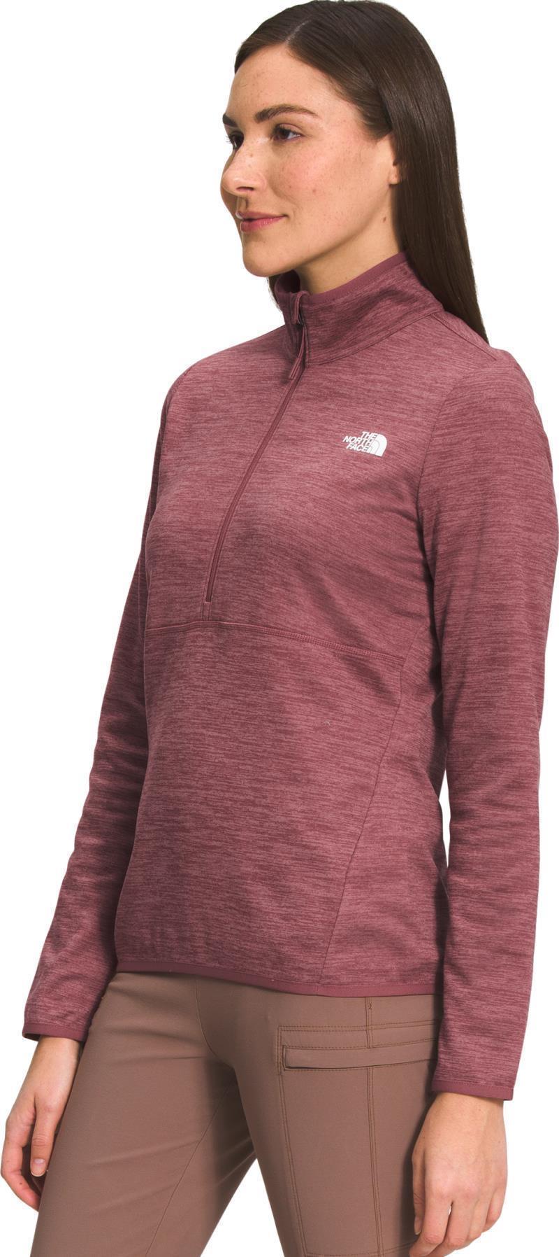 Canyonlands 1/4 Zip - Womens - Wild Ginger Heather 3