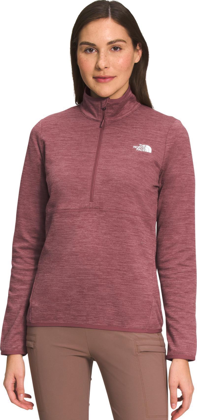 Canyonlands 1/4 Zip - Womens - Wild Ginger Heather 1
