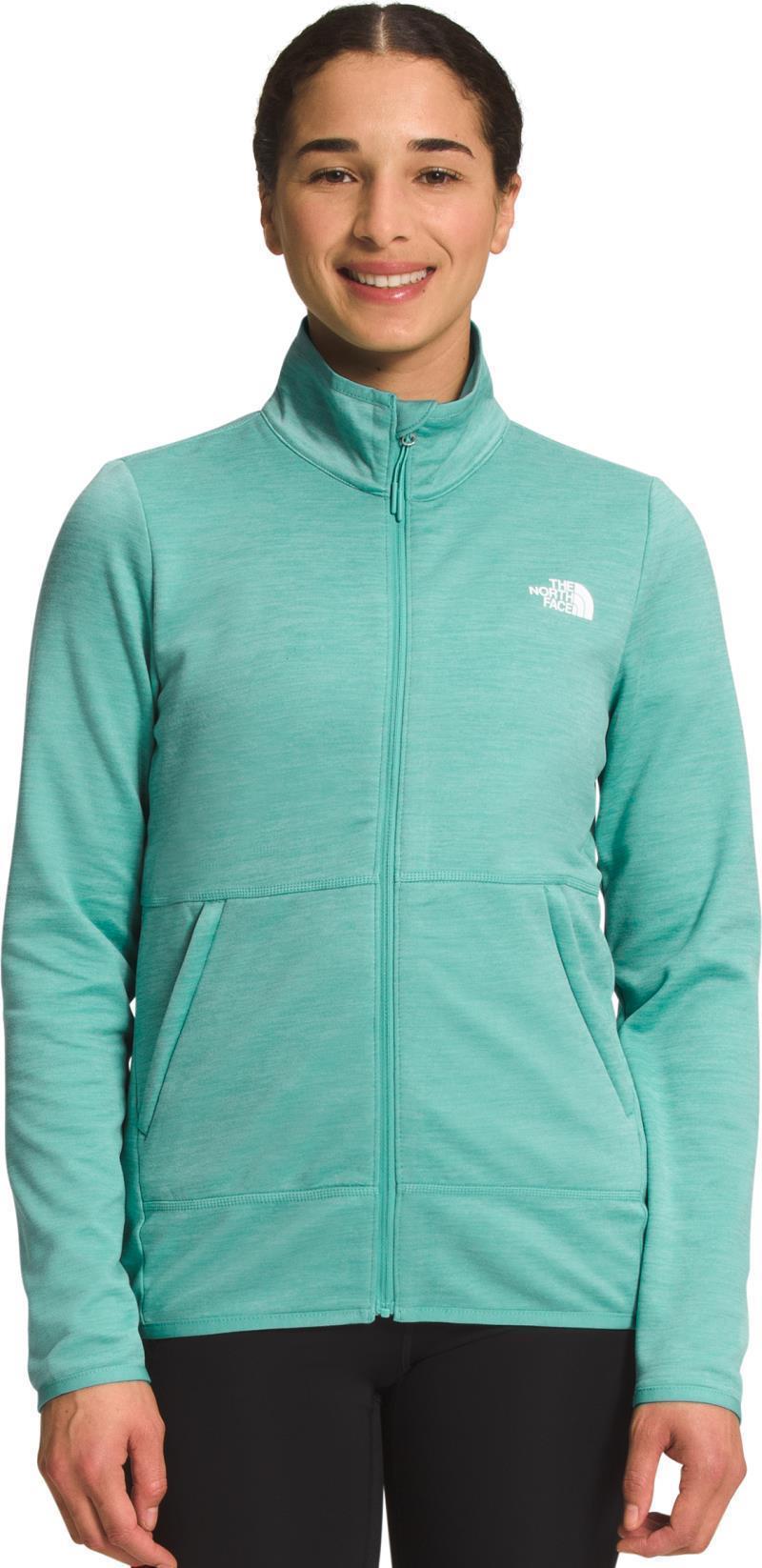Canyonlands Full Zip - Womens - Wasabi Heather 1