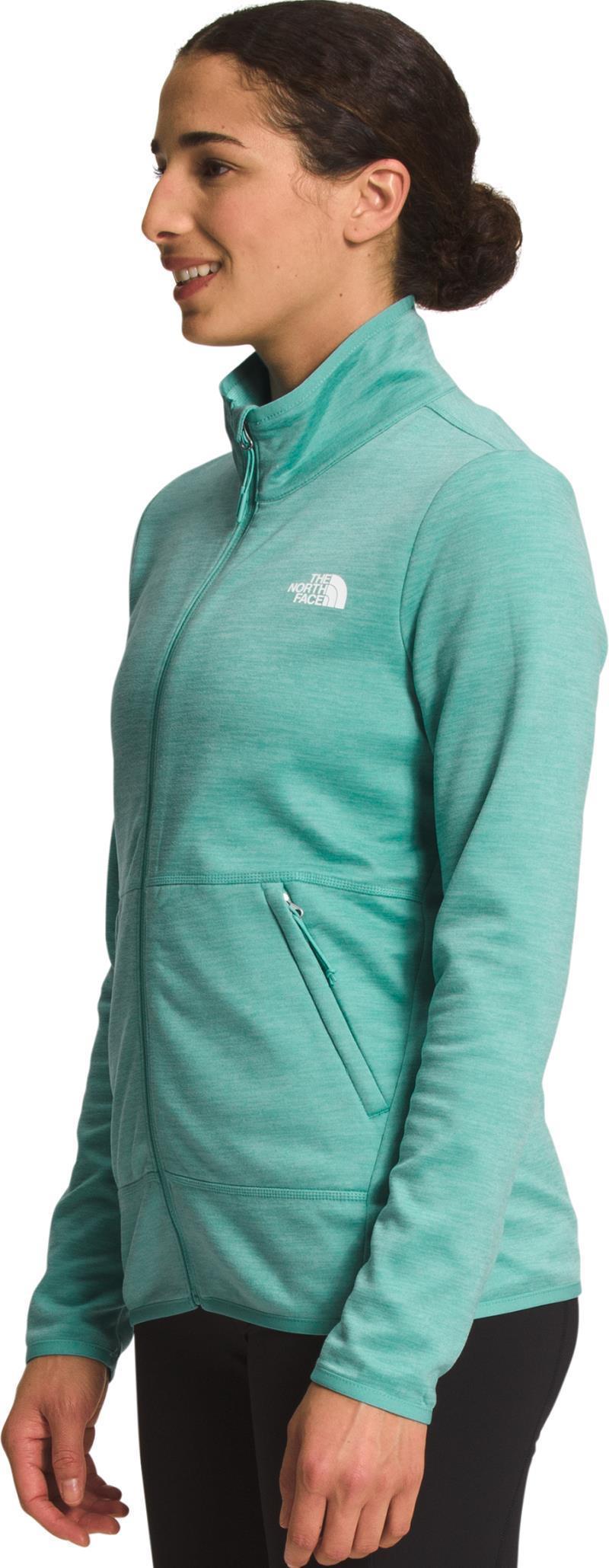 Canyonlands Full Zip - Womens - Wasabi Heather 2