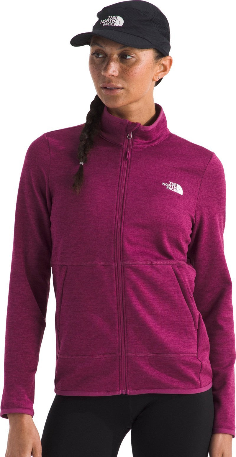 Canyonlands Full Zip - Womens - cyber berry heather 1