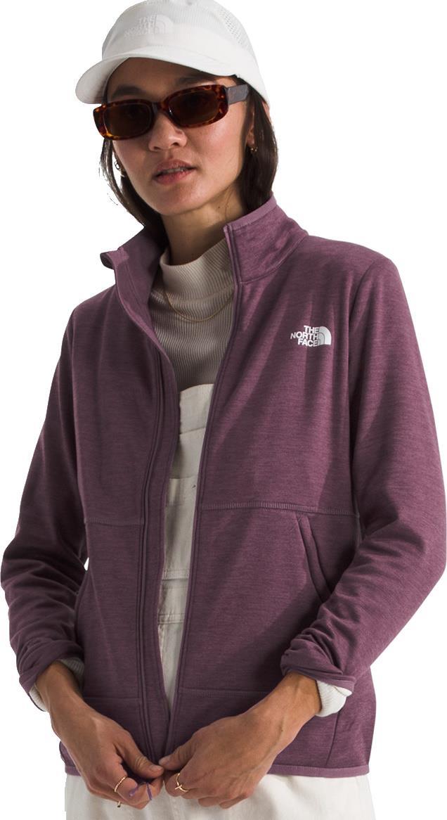 Canyonlands Full Zip - Womens - midnight mauve heather 1
