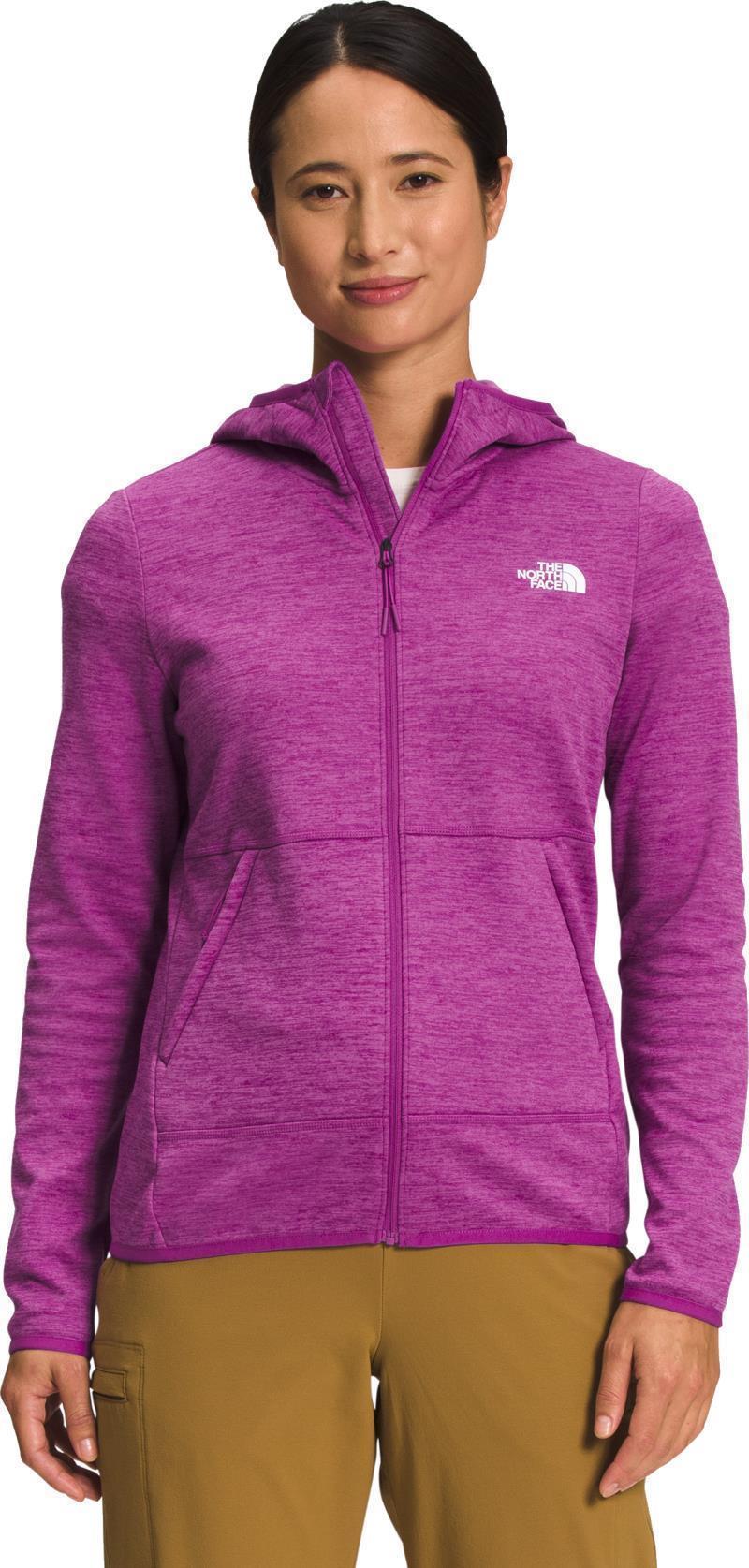 Canyonlands Hoodie - Womens - Purple Cactus Flower White Heather 1