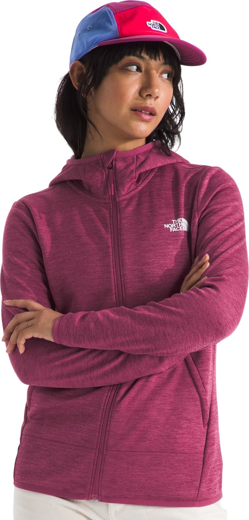Canyonlands Hoodie - Womens - cyber berry heather 1
