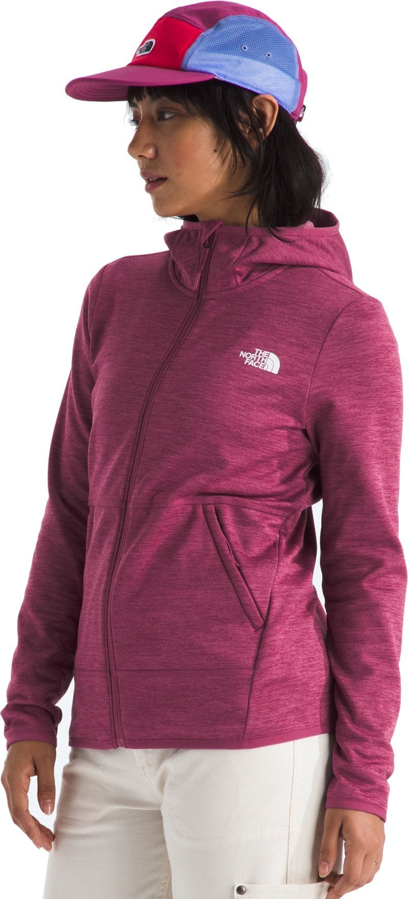 Canyonlands Hoodie - Womens - cyber berry heather 1