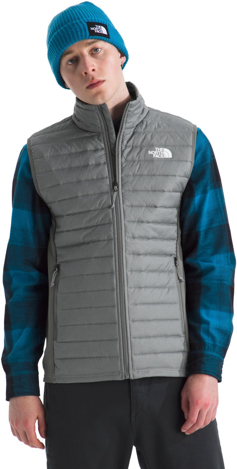 Canyonlands Hybrid Vest - Mens - tnf medium grey heather 1