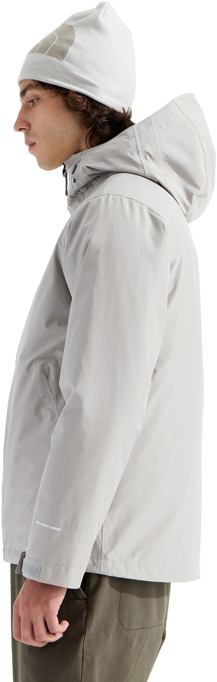 Carto Mono Triclimate Hooded Jacket - Mens - stone slab 1