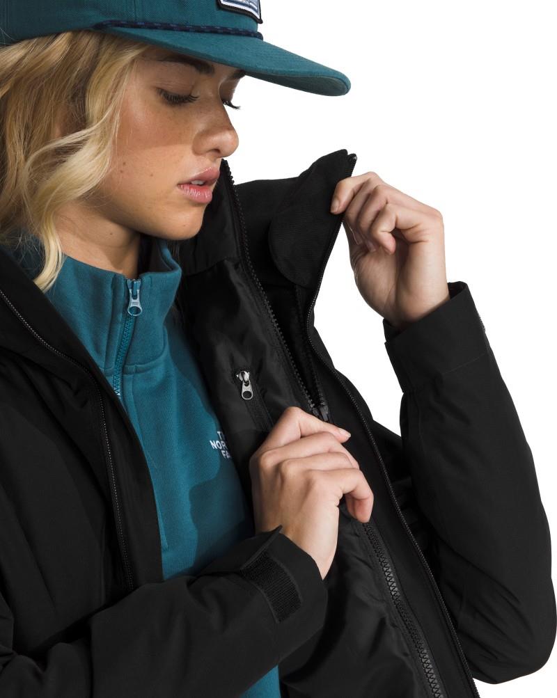 Carto Mono Triclimate Hooded Jacket - Womens - tnf black 1