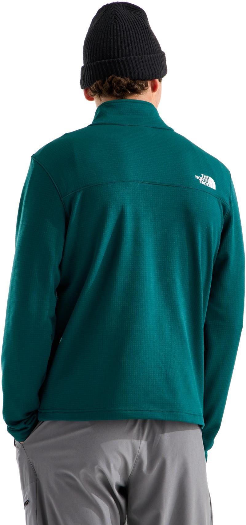 Cedar Trail Grid Fleece Full Zip Jacket - Mens - pacific teal 1