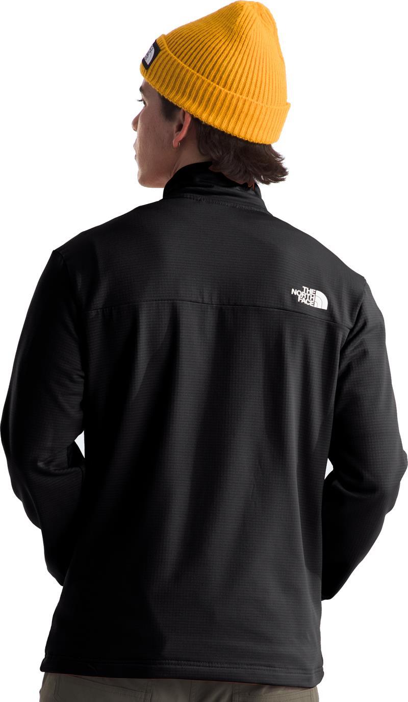Cedar Trail Grid Fleece Full Zip Jacket - Mens - tnf black 1