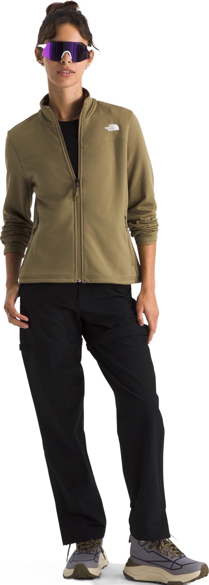 Cedar Trail Grid Fleece Jacket - Womens - cedar 1