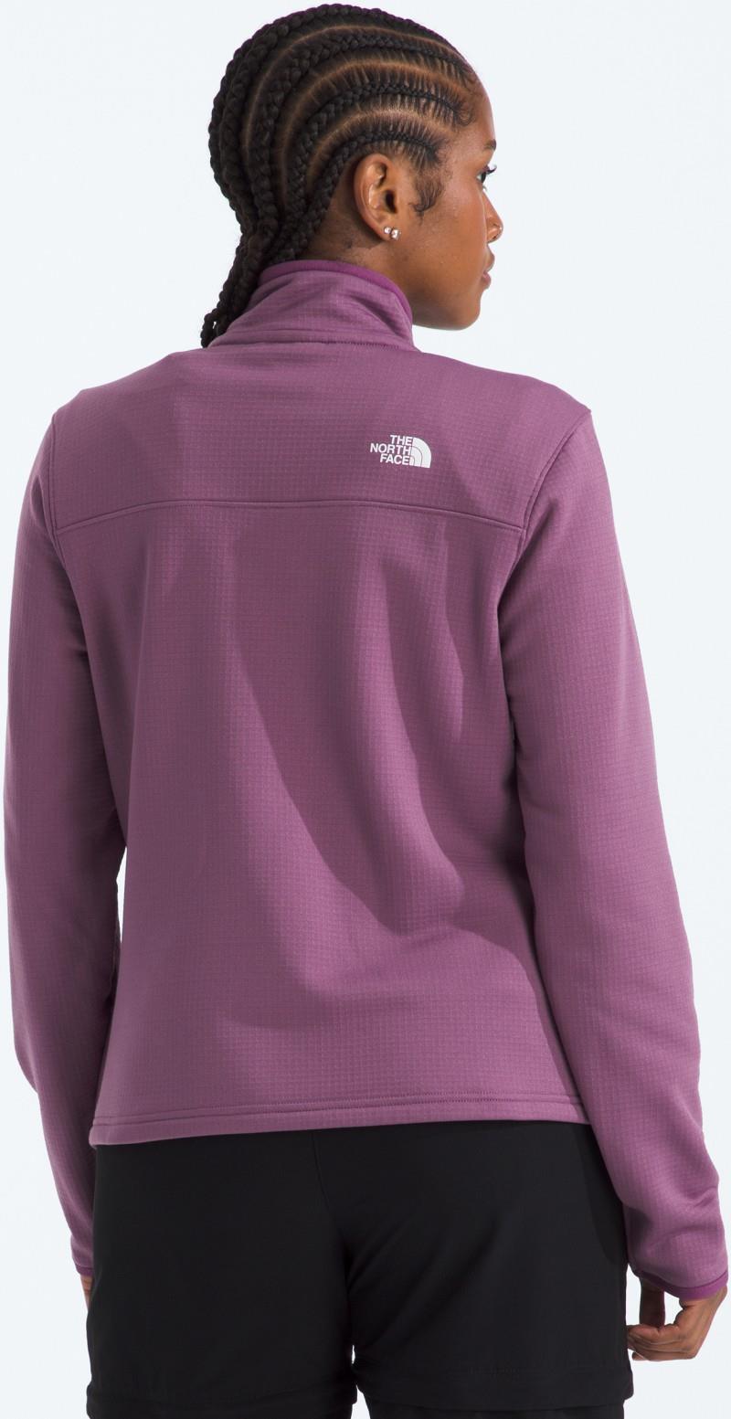 Cedar Trail Grid Fleece Jacket - Womens - chroma purple 1