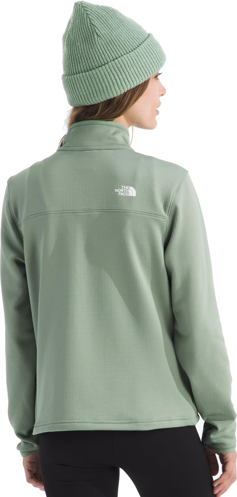 Cedar Trail Grid Fleece Jacket - Womens - slate moss 1