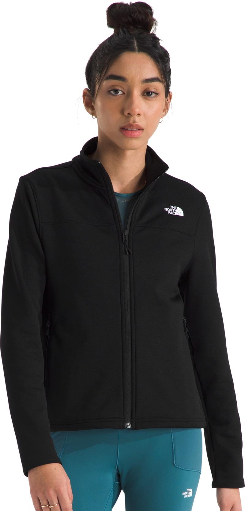 Cedar Trail Grid Fleece Jacket - Womens - tnf black 1