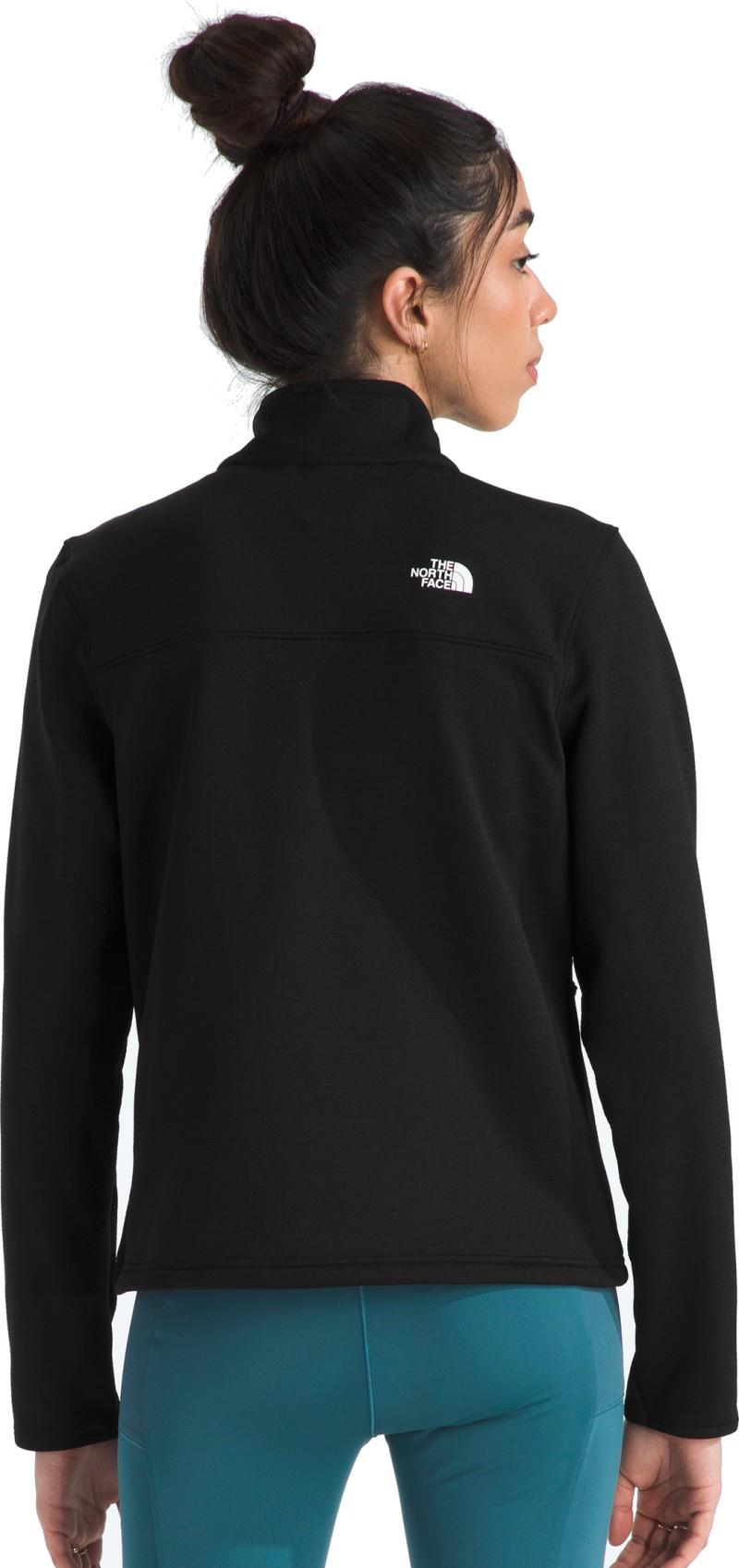 Cedar Trail Grid Fleece Jacket - Womens - tnf black 1