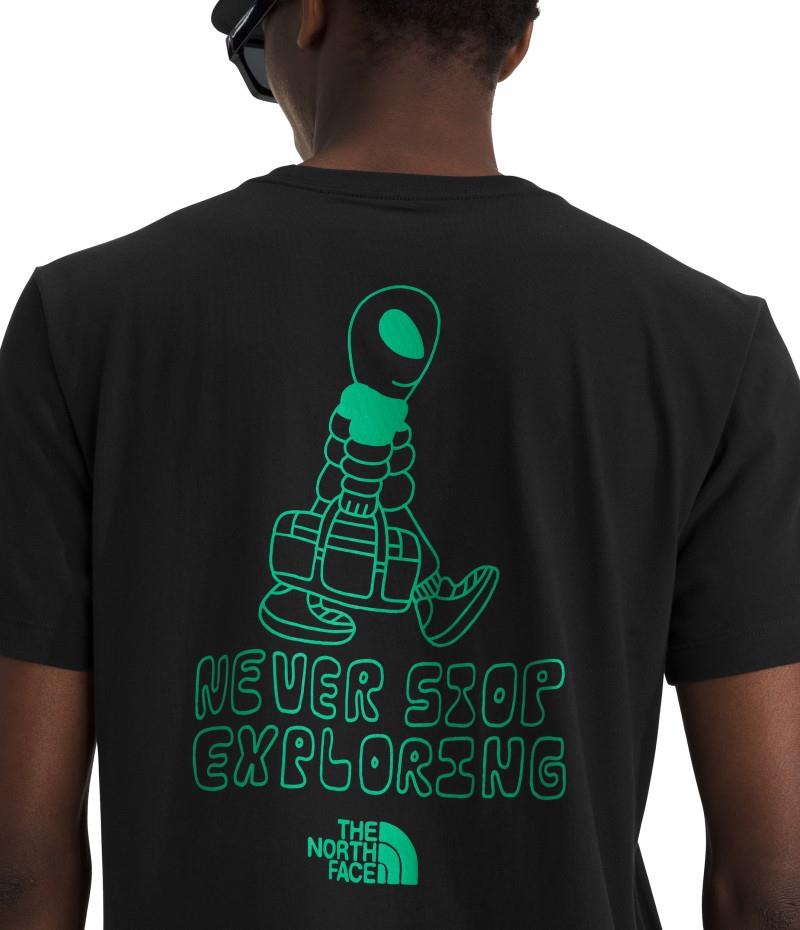 Celestial Drift SS Tee - Mens - tnf black 1