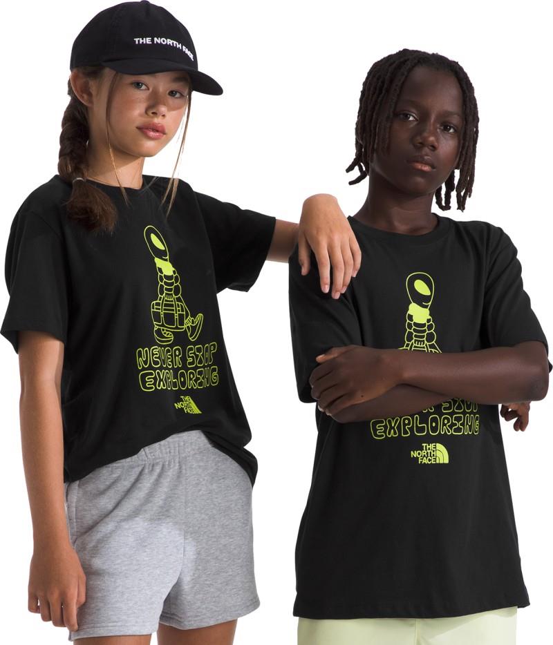 Celestial Drift SS Tee - Teen - tnf black 1
