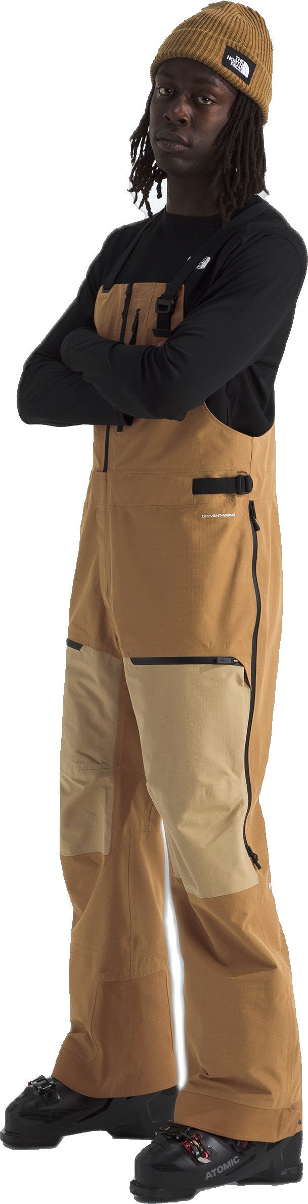 Ceptor Bibs, Reg - Mens - utility brown / khaki stone 1