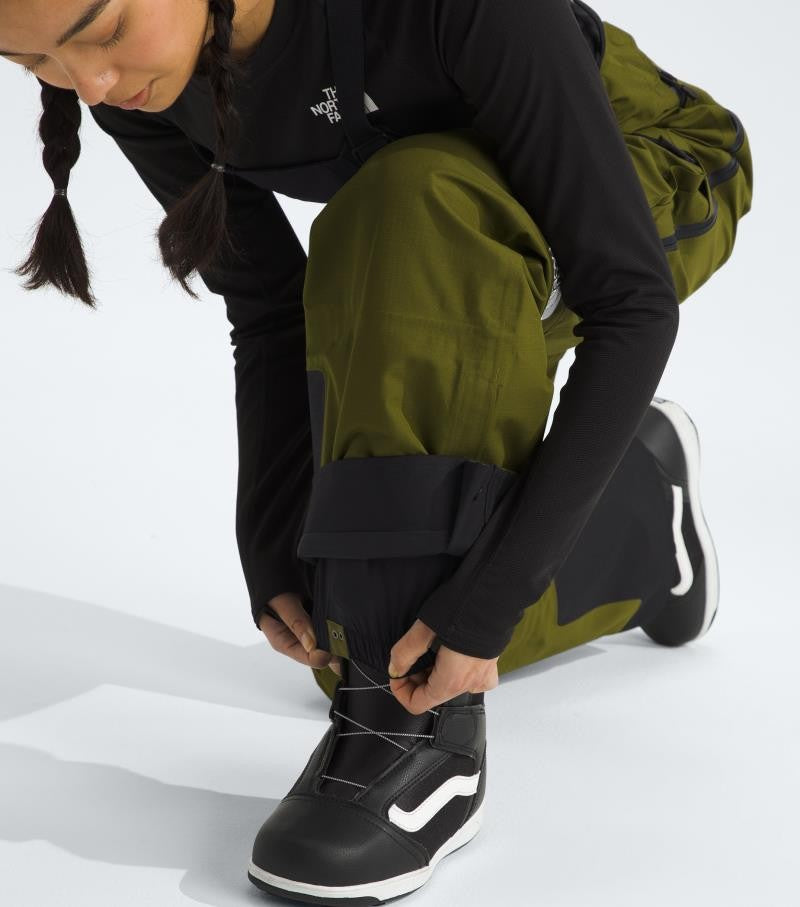 Ceptor Bibs, Short - Womens - forest olive / tnf black 1