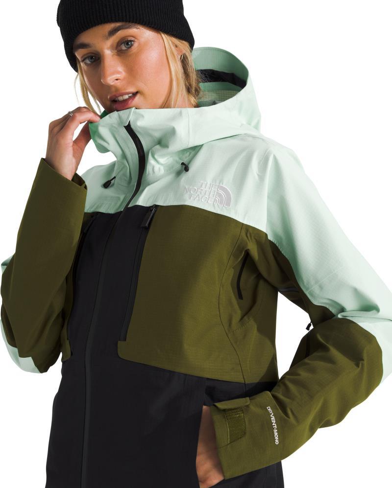 Ceptor Jacket - Womens - pale green / forest olive / tnf black 1