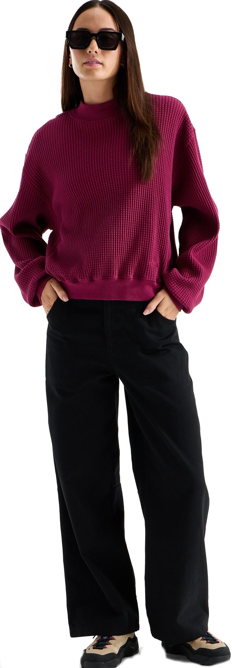 Chabot 2.0 Mock-Neck - Womens - burgundy crush 1