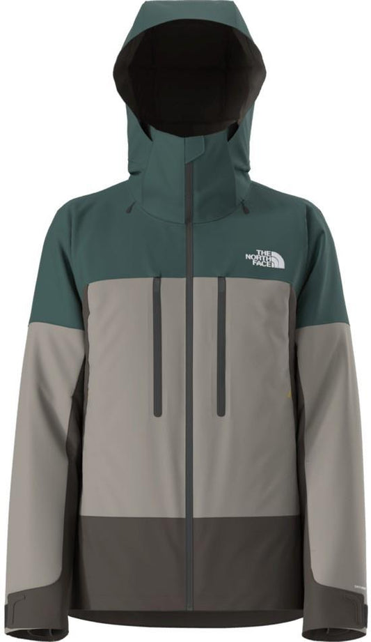 Chakal Jacket - Mens - pacific teal / stone slab / dark chestnut 1