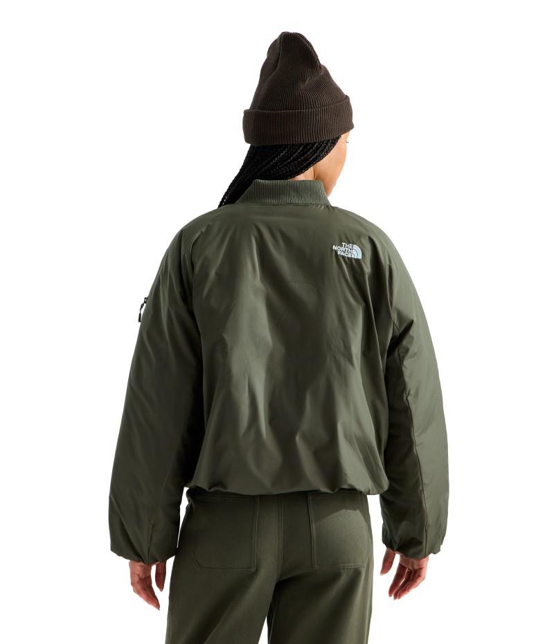 Choqa Bomber Jacket - Womens - new taupe green 1