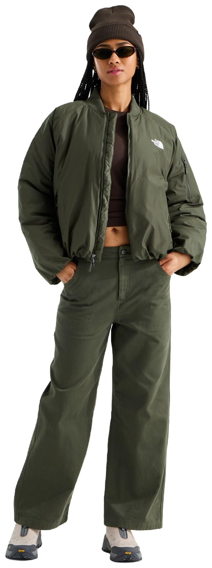 Choqa Bomber Jacket - Womens - new taupe green 1