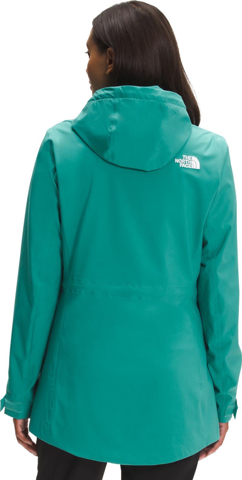 City Breeze Rain Jacket - Womens - Porcelain Green 2