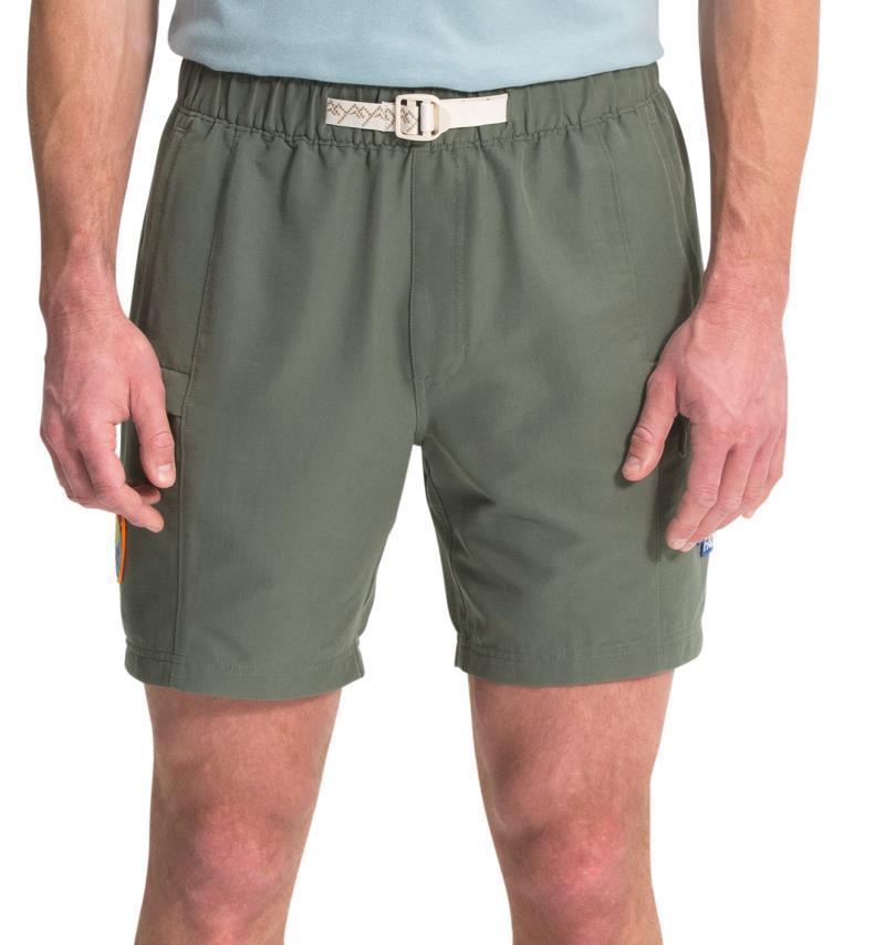 Class V Belted Shorts, Reg - Mens - Agave Green 3