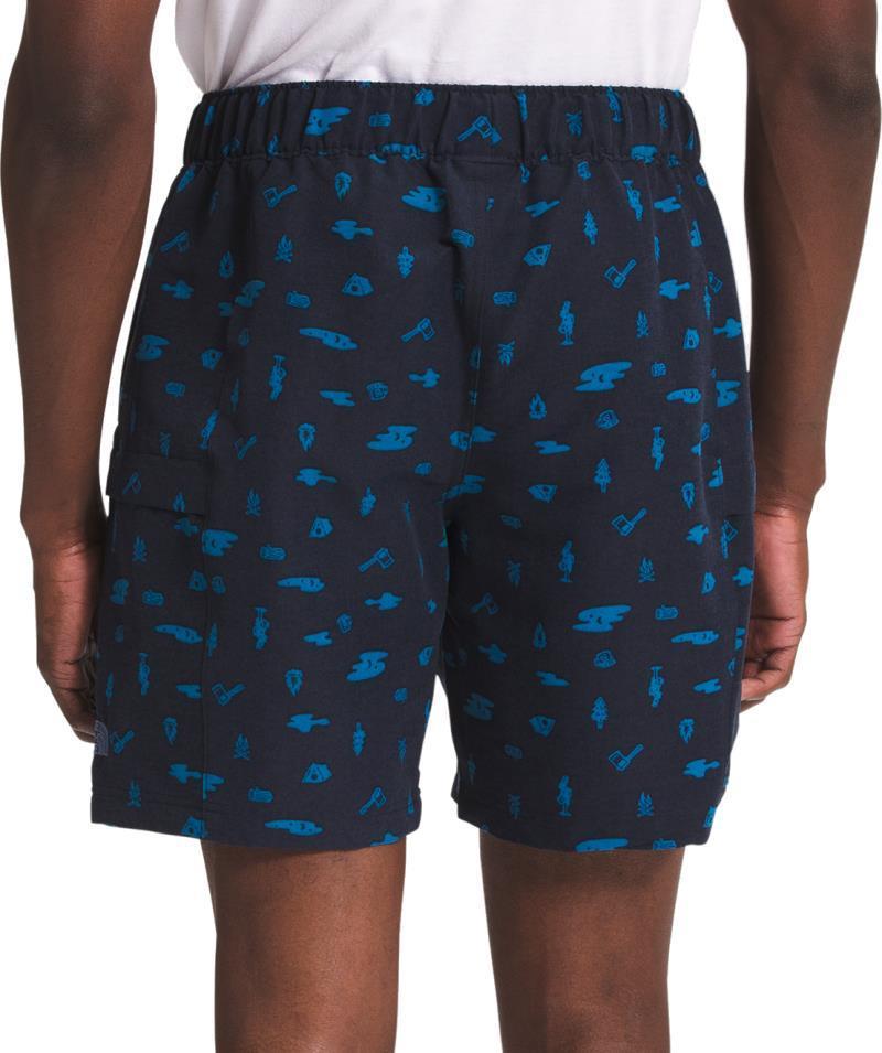 Class V Belted Shorts, Reg - Mens - Aviator Navy Camp Tools Print / Vintage Indigo 2