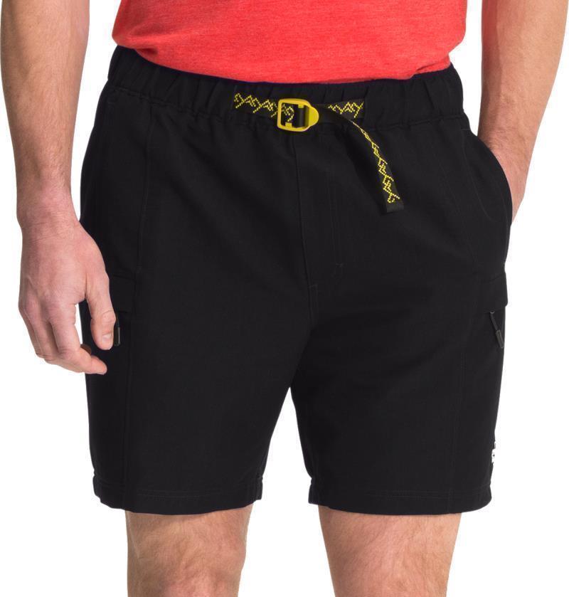 Class V Belted Shorts, Reg - Mens - TNF Black / Citronelle Green 1