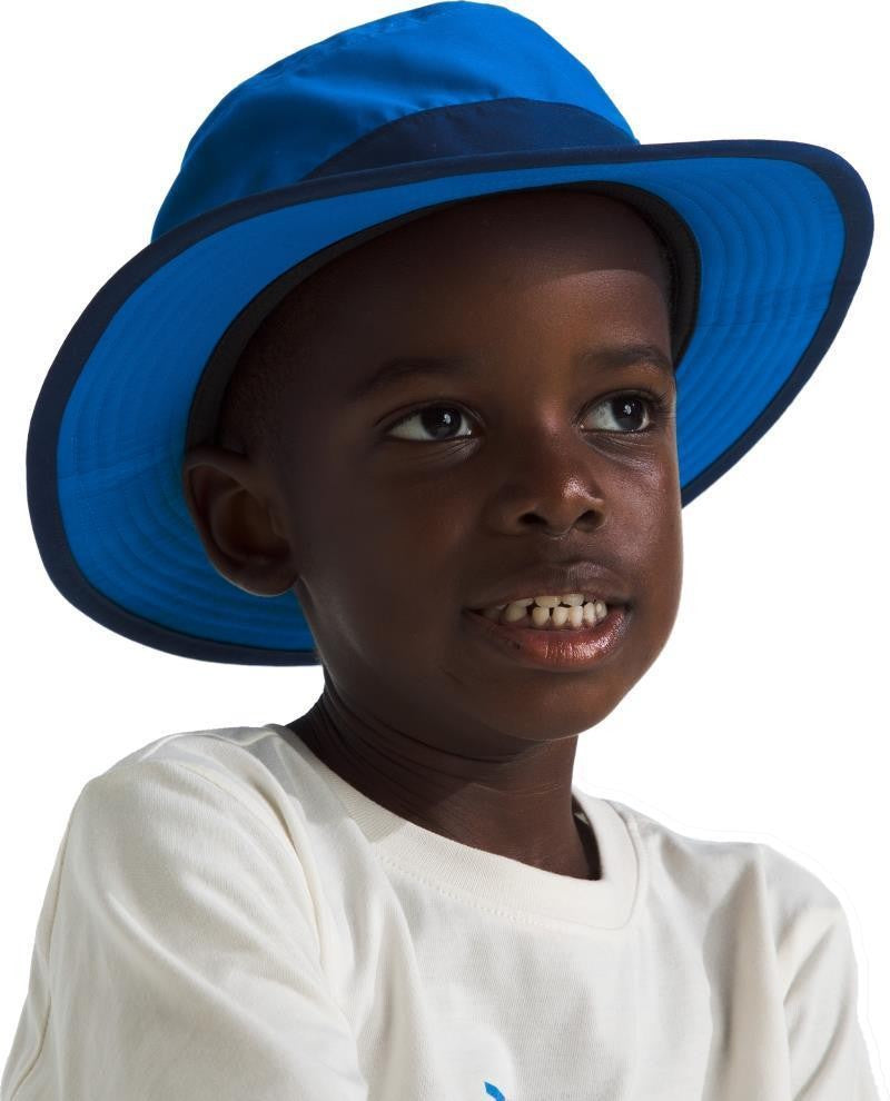 Class V Brimmer - Kids - hero blue tnf topo phantom print 1