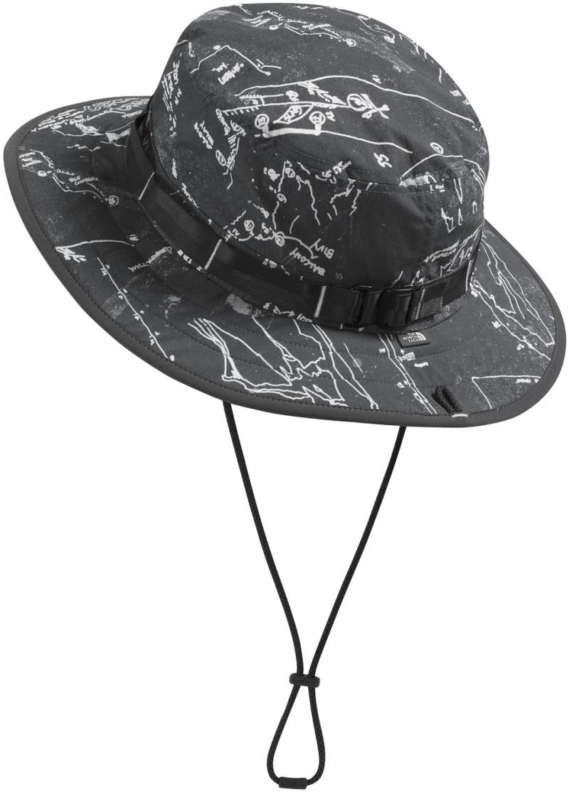 Class V Brimmer - anthracite grey conrad topo print 1