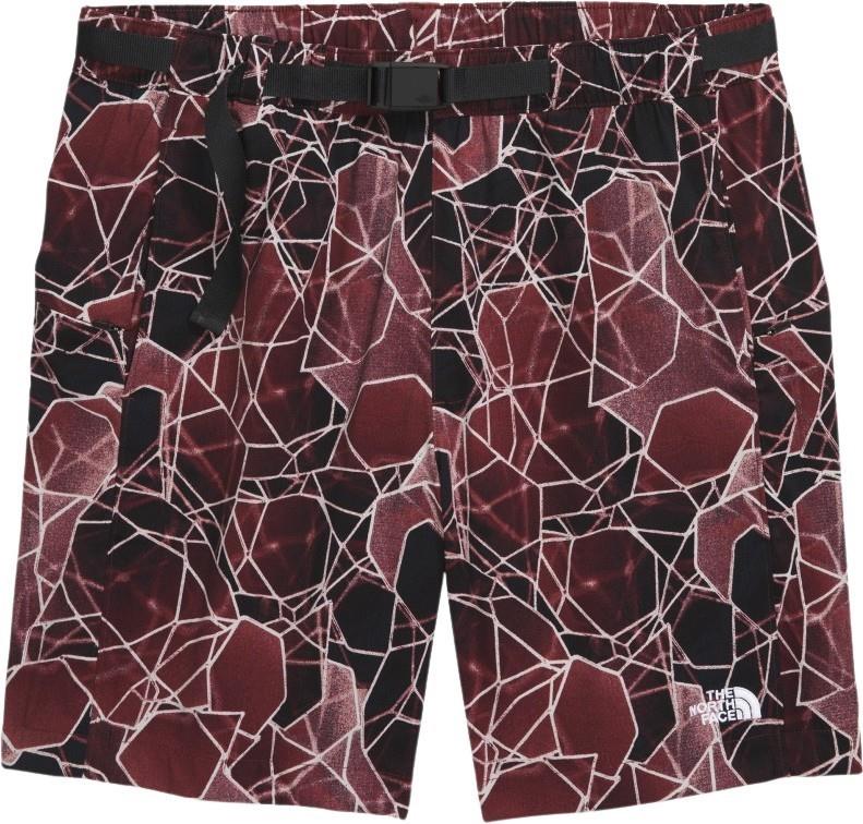 Class V Pathfinder Belted Shorts, 7" Inseam - Mens - sumac oval intention print 1