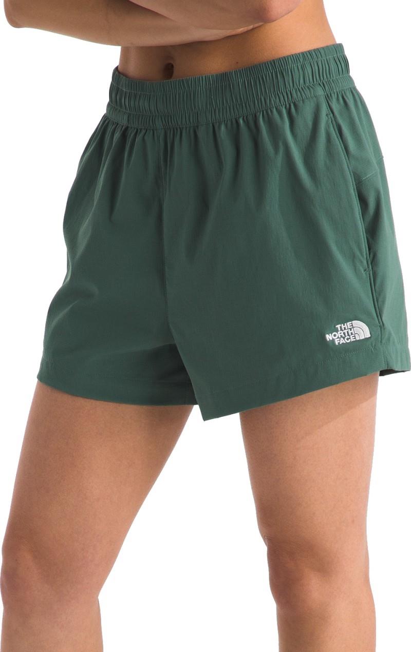 Class V Pathfinder Pull-On Shorts, 3" Inseam - Womens - duck green 1