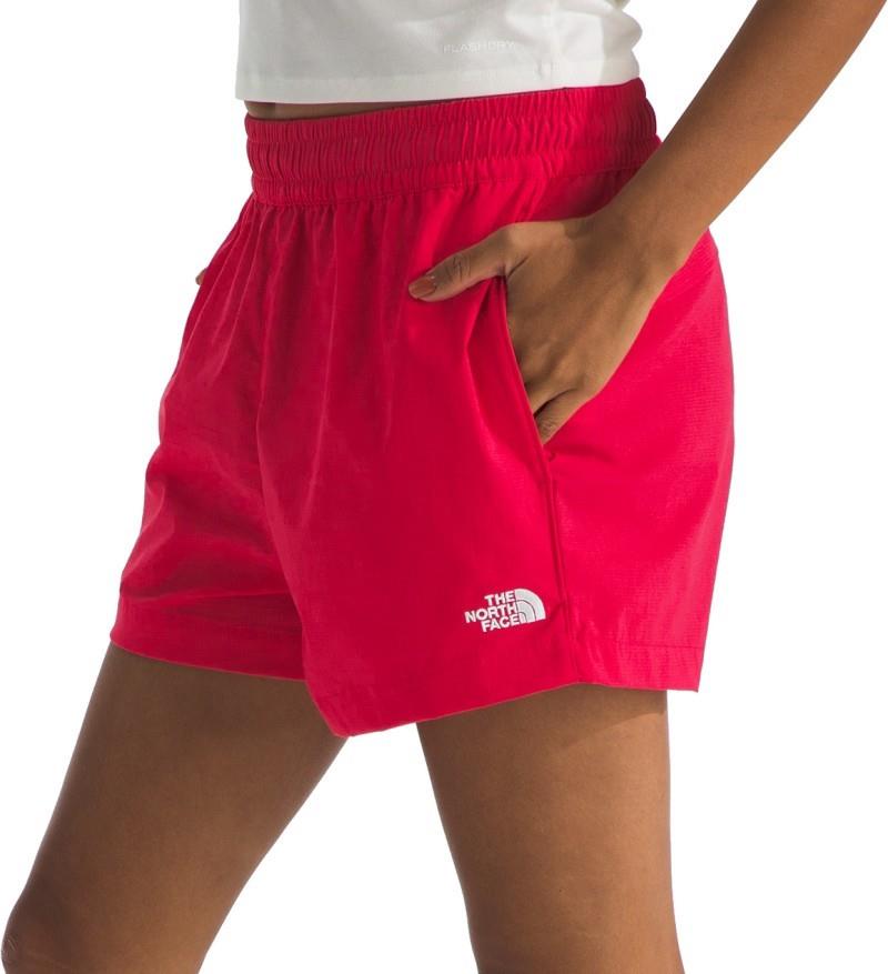 Class V Pathfinder Pull-On Shorts, 3" Inseam - Womens - hibiscus 1
