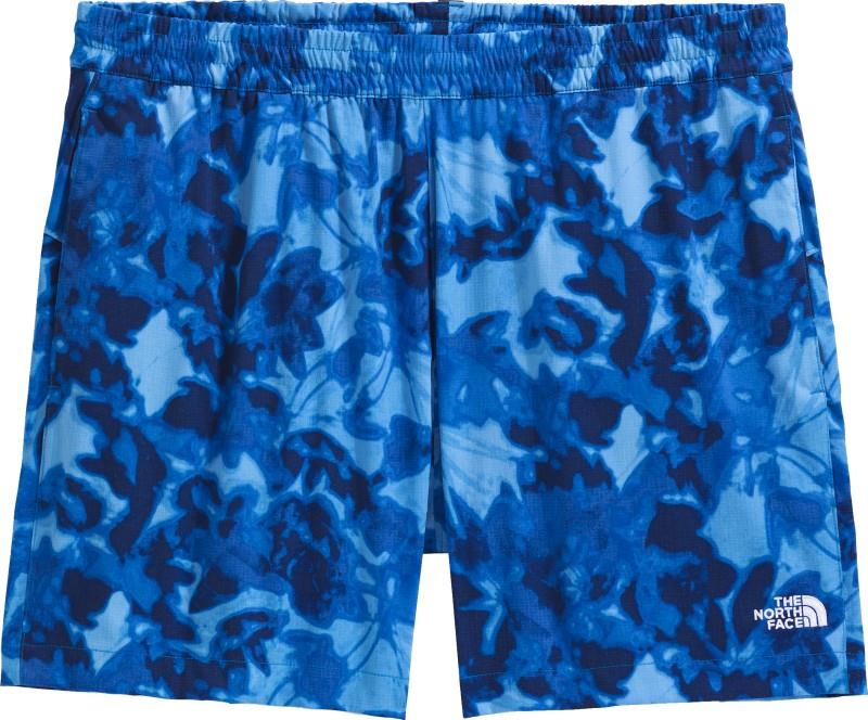 Class V Pathfinder Pull-On Shorts, 5" Inseam - Mens - hero blue lux print 1