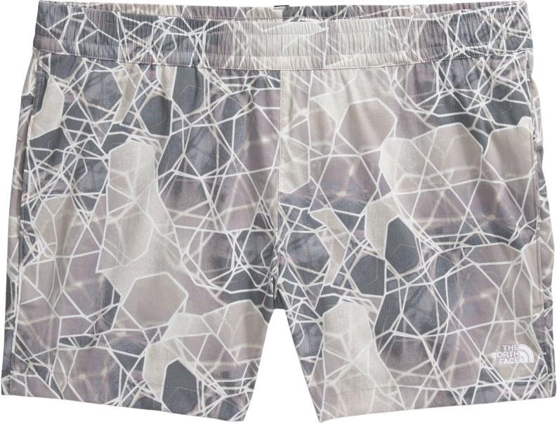 Class V Pathfinder Pull-On Shorts, Plus, Reg - Womens - moonstone grey oval intention print 1