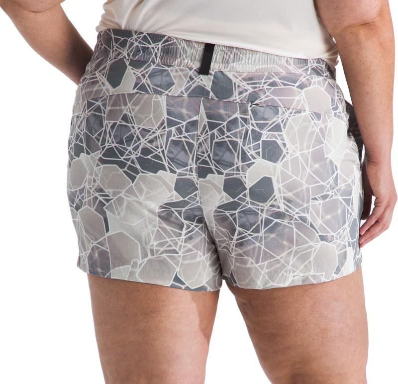 Class V Pathfinder Pull-On Shorts, Plus, Reg - Womens - moonstone grey oval intention print 1
