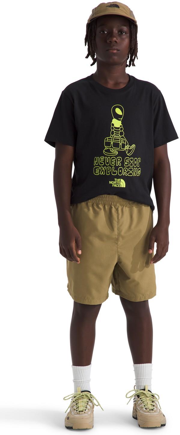 Class V Shorts, 5" Inseam - Teen - cedar logo weather topo phantom print 1