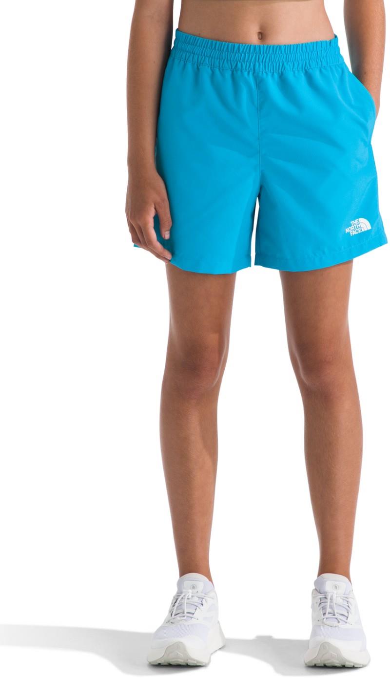 Class V Shorts, 5" Inseam - Teen - meridian blue logo weather topo phantom print 1